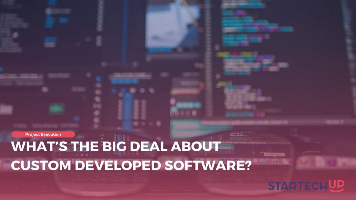 Big deal about custom developed software