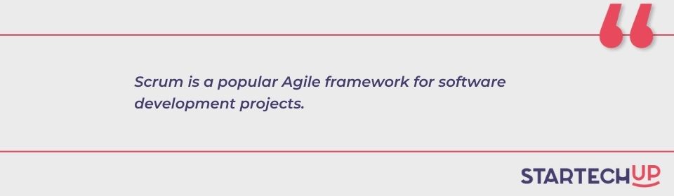 scrum software development projects quote