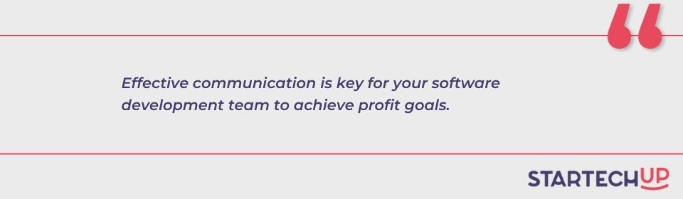 software development team quote