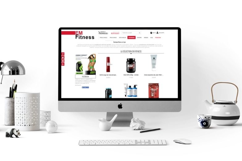 Client name: EM Fitness Website