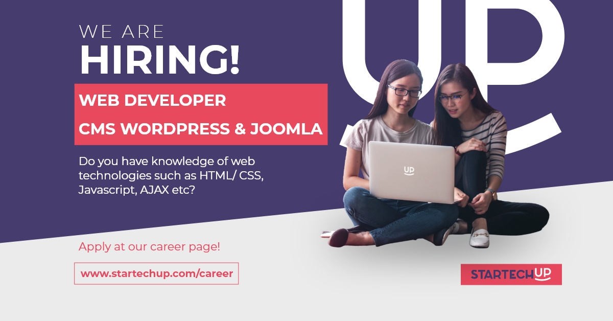Job opening - Web developer - CMS - Wordpress and Joomla