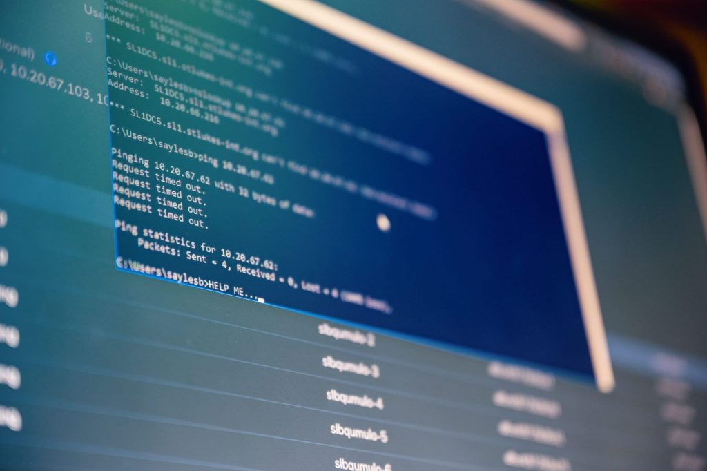code du site web