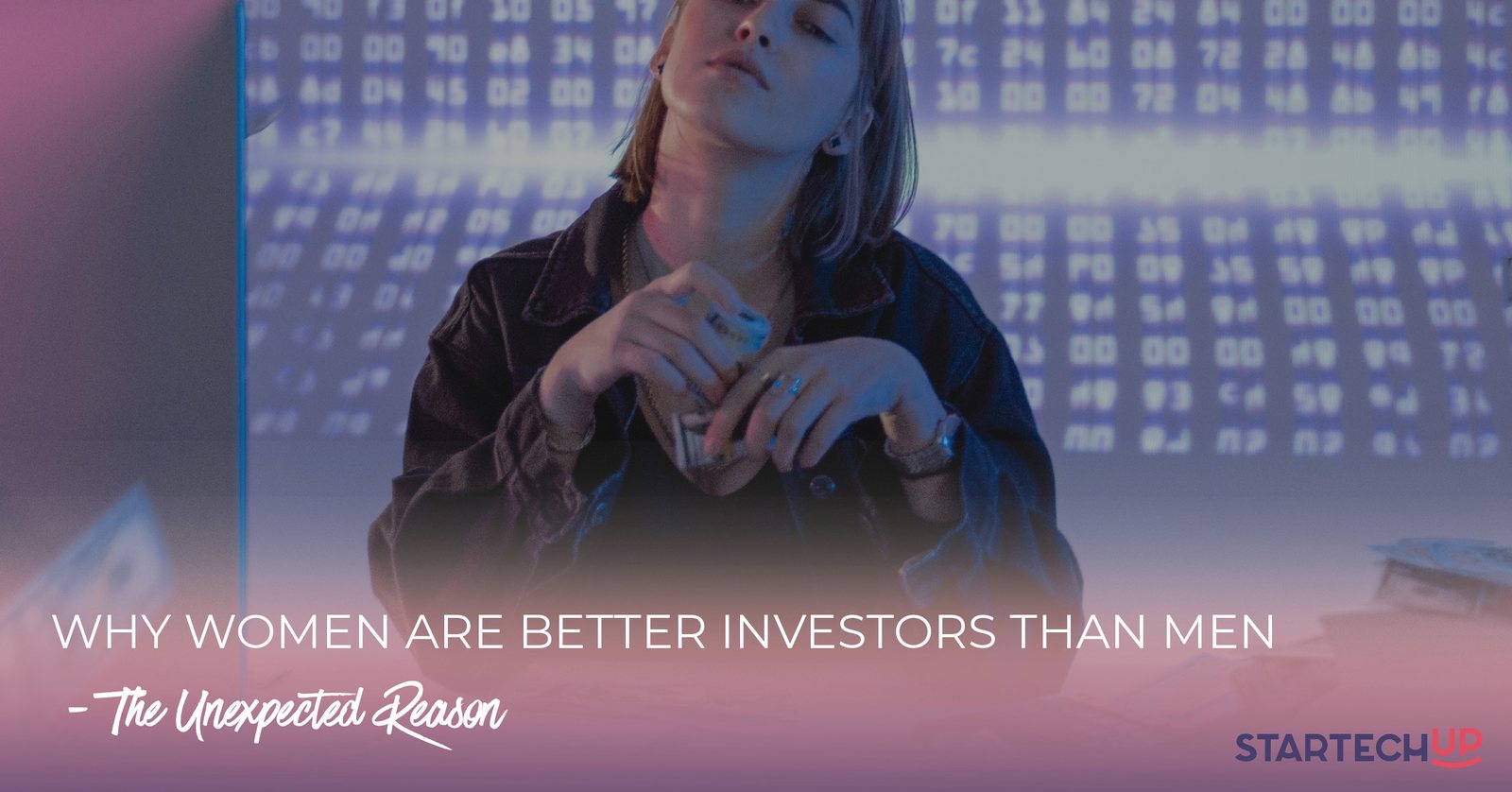 Por qué las mujeres son mejores inversoras de startups que los hombres
